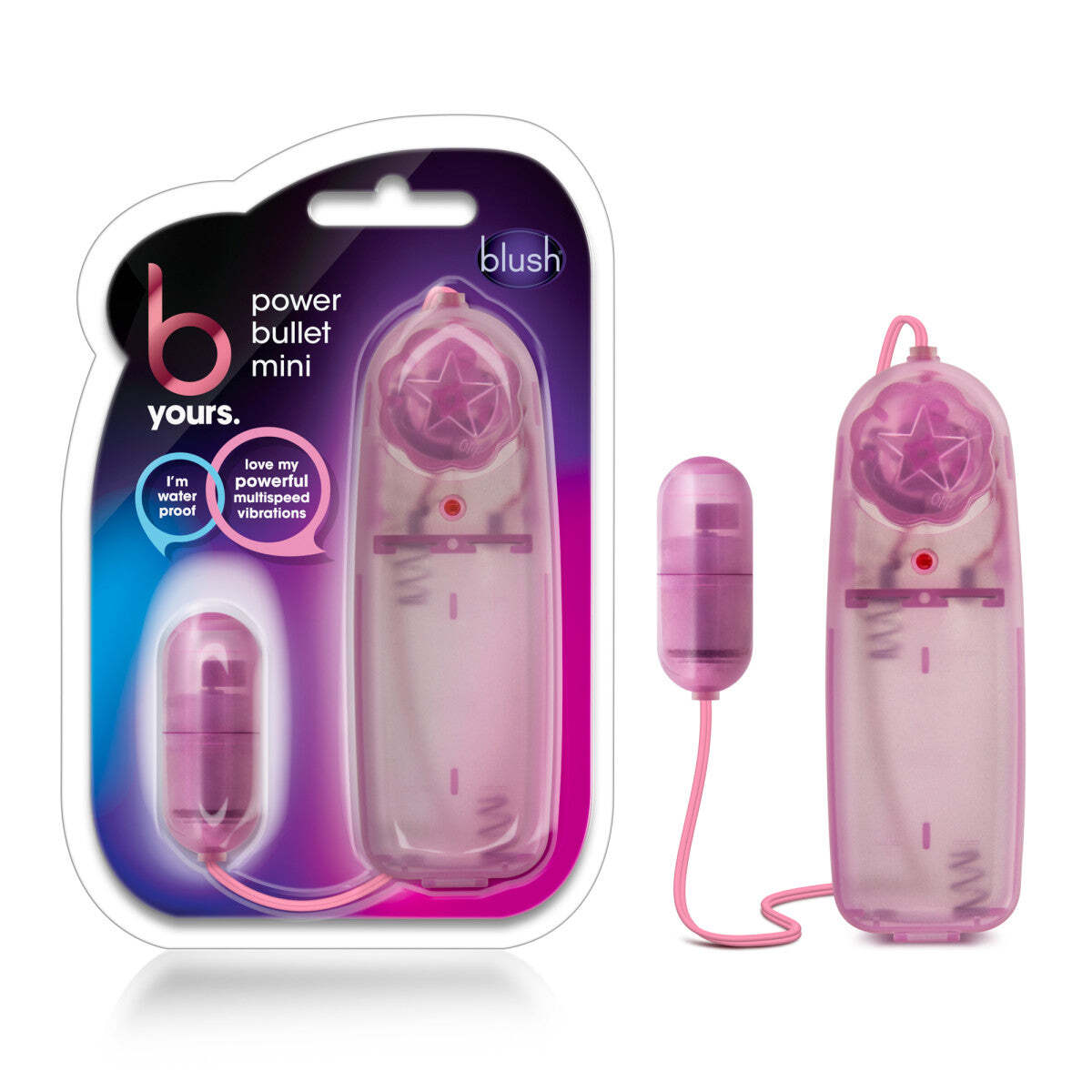 Blush B Yours Stimulation Remote Control Micro Power Mini Bullet Vibrator
