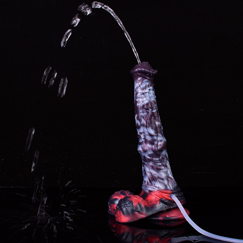Fantasy Knot Ejaculation Dildo Silicone Squirting Penis Large Anal Plug Sex Toys