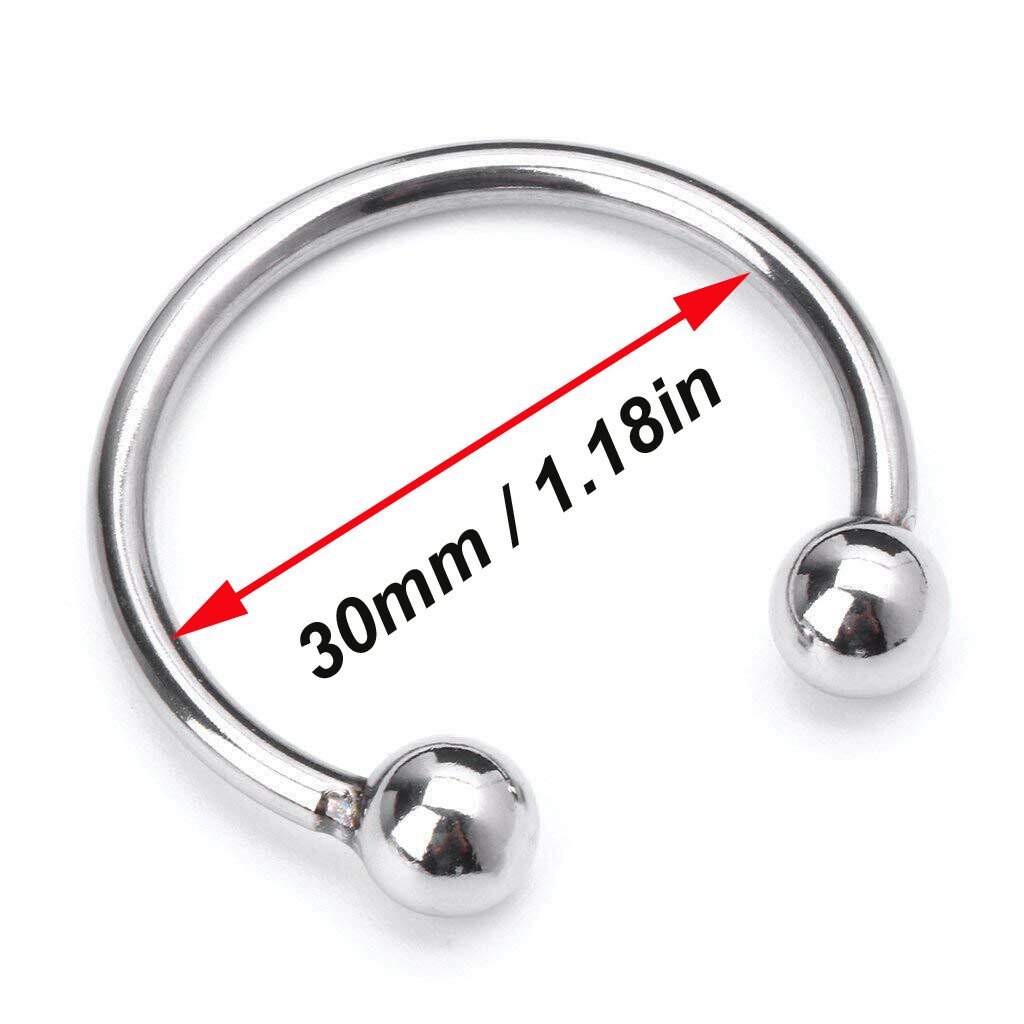 Stainless Steel Men Cock Penis Ring Toys Delay Ejaculation Increase Orgasm USA