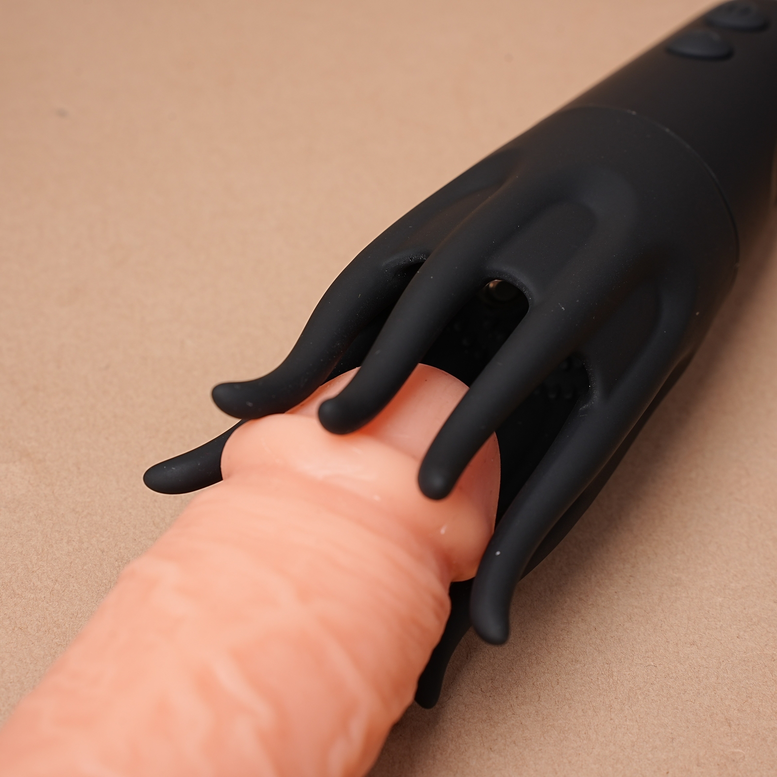 Masturbaters Automatic HandsFree Vibrating Cup Stroker Glans Trainer Sex Toy Men