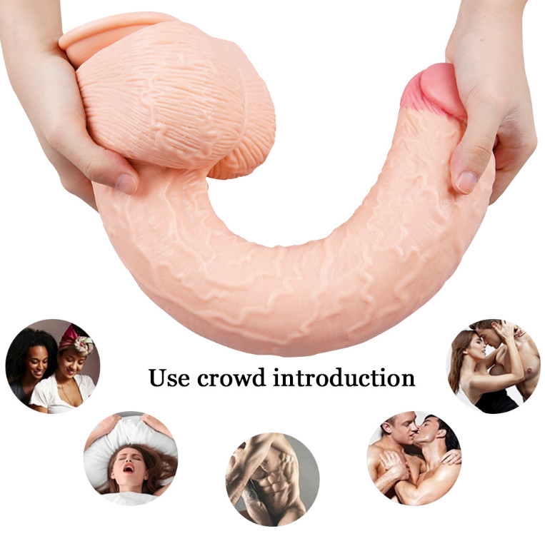 Huge Long Thick Big Realistic Adult Toy 16 Inch dildo Suction Cup Huge Dong