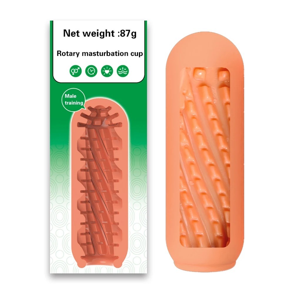 Realistic Suction Masturbator Cup – Portable Pocket Pussy Endurance Toy for Men