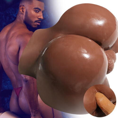 3D Male Love toy Masturbator Realistic Ass POCKET Balls Anal Sex Toy for Gay Men