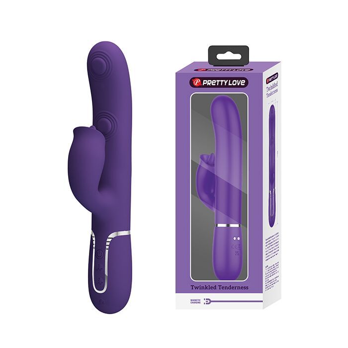 Pretty Love Gigi 3 in 1 Twinkled Tenderness Rabbit Vibrator