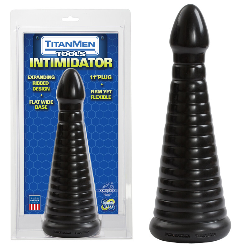 TitanMen – Intimidator Graduated Anal Stretcher butt plug Vac-U-Lock Compatible