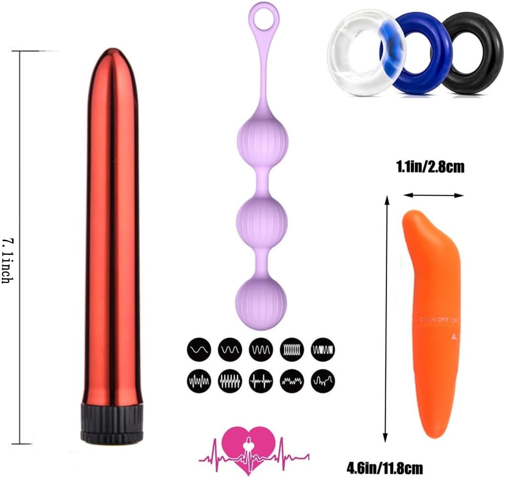 BDSM kit Sex Toys Bondage Restraints Set, Anal Butt Plug Games Card Toys and Sex