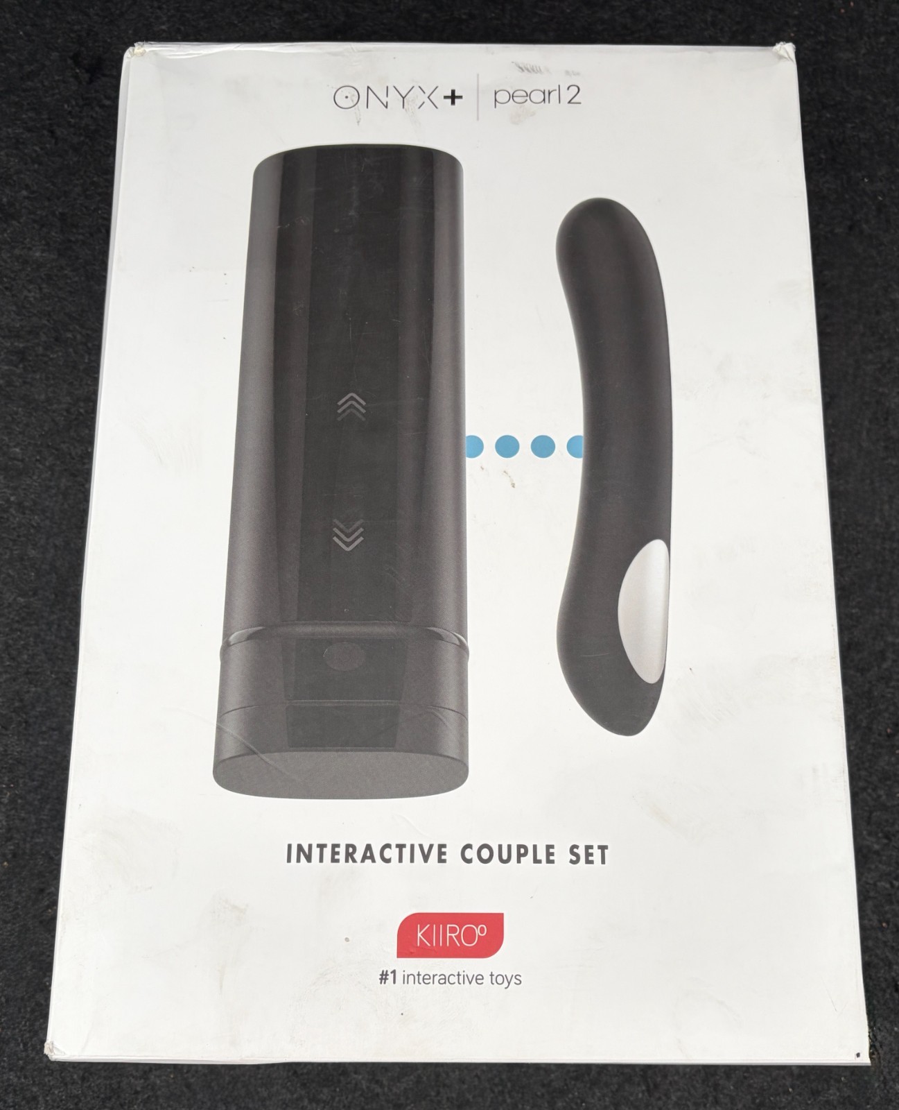 Kiiroo Onyx+ and Pearl2 Couple Sex Toy Set male masturbator Stroker and Vibrator