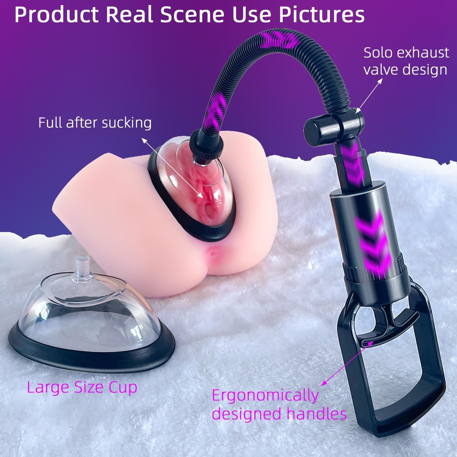 Pussy Pump Clit Vagina Pump Female Sexual Pleasure Tool Sex Toy for Women Xmas