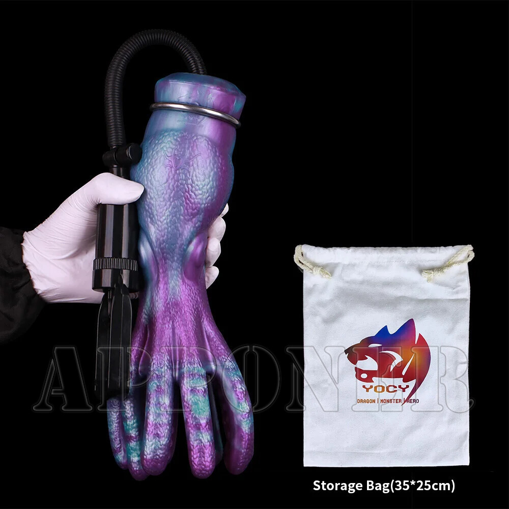 Tentacle Fetish Men Masturbator Air Pump Sucking Silicone Stroker Adult Sex Toy