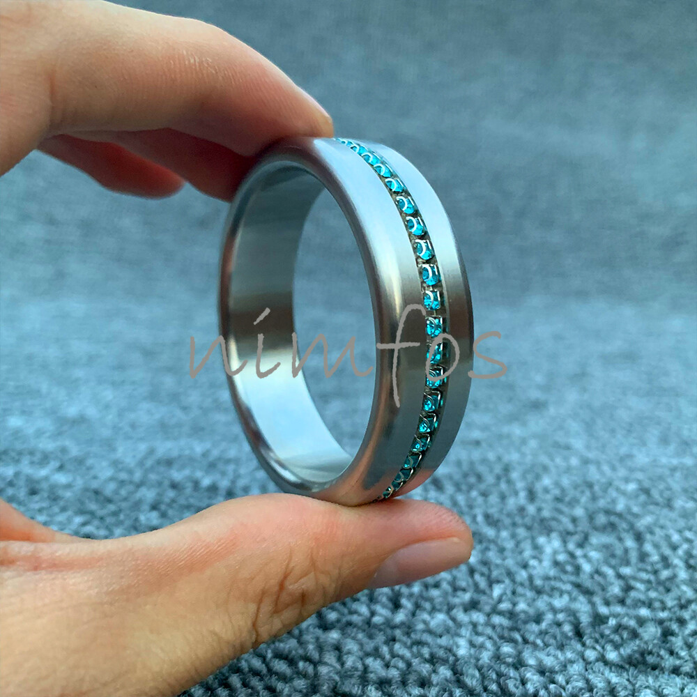 Penis Ring Male Stainless Steel Cock Ring Delay Ejaculation Sex Toys