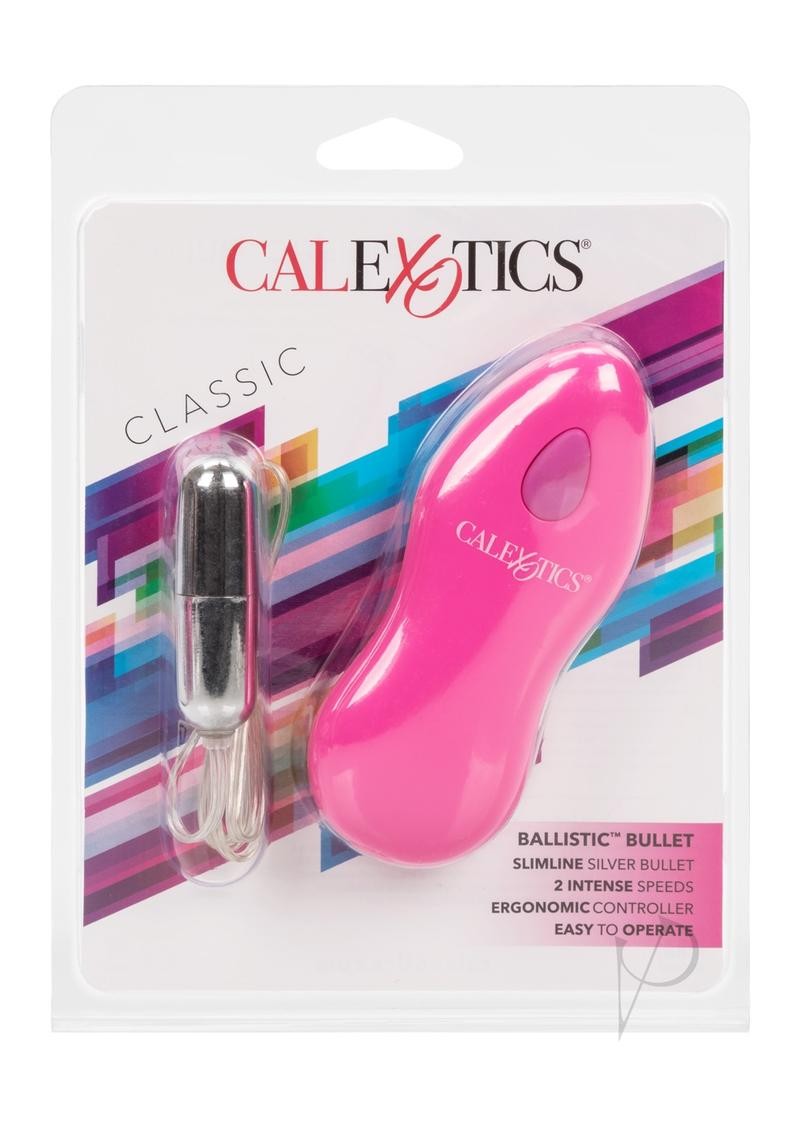 Ballistic Slimline Bullet with Wired Remote Control – Pink