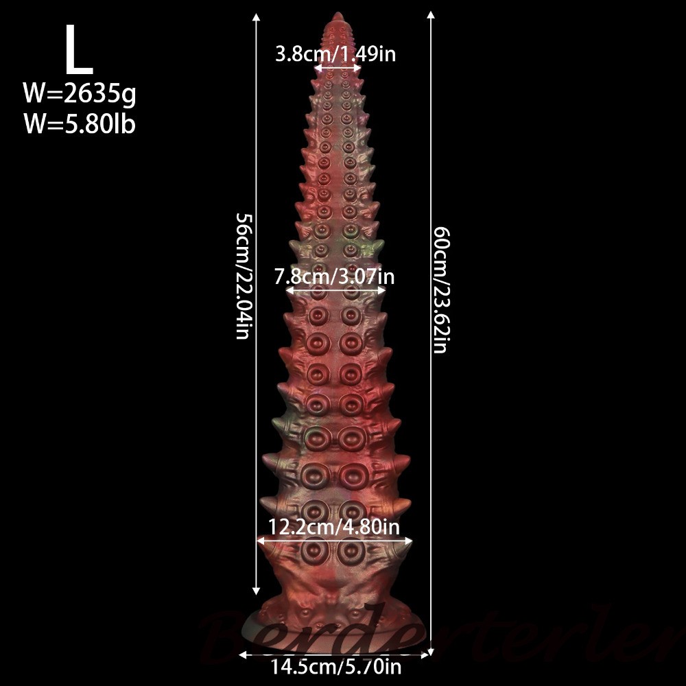 Monster Fantasy Huge Anal Plug Tentacle Long Dildo Big Butt Plug Dilator Sex Toy