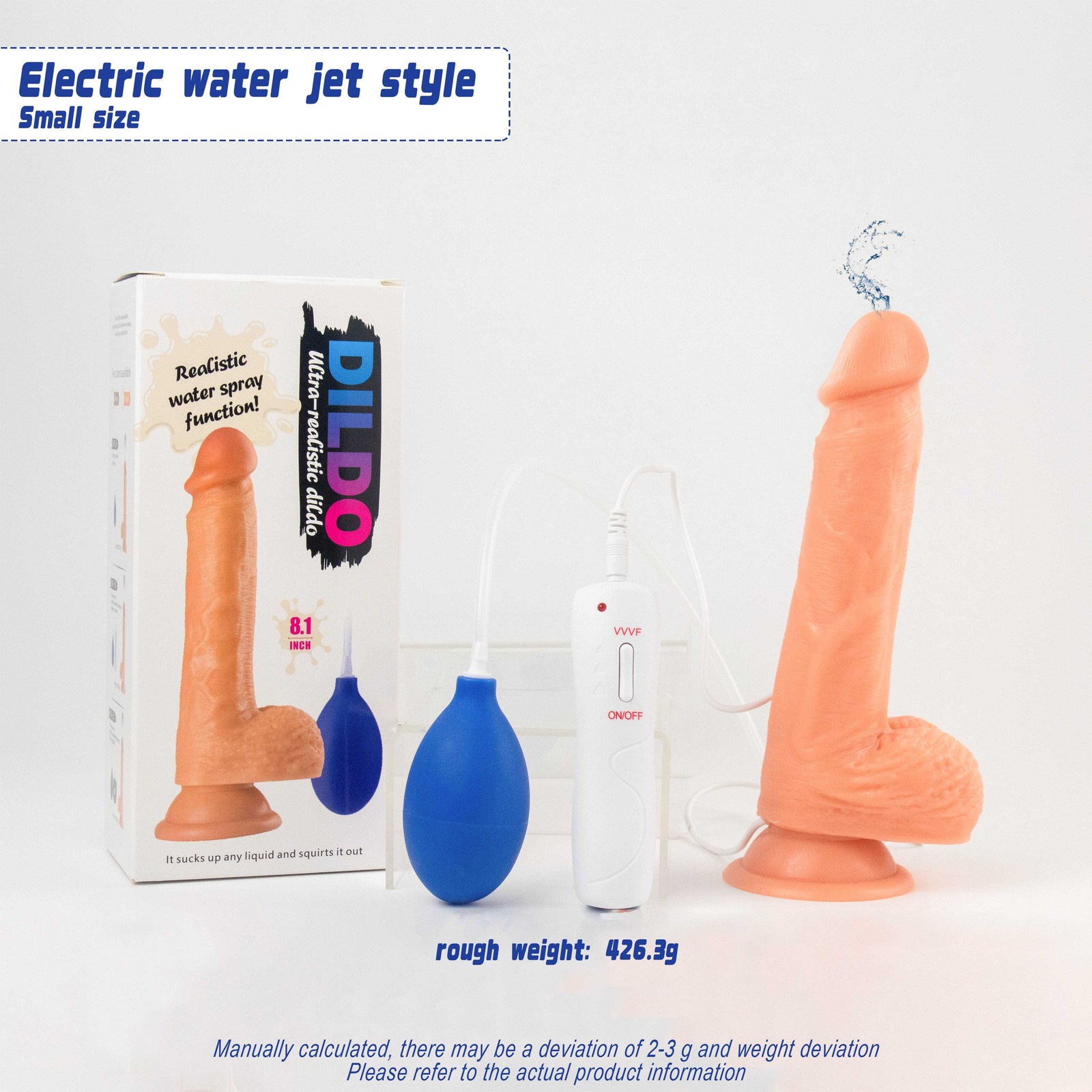Realistic G-Spot Squirting Dildo Ejaculating Powerful Suction Cup Adult Toys US