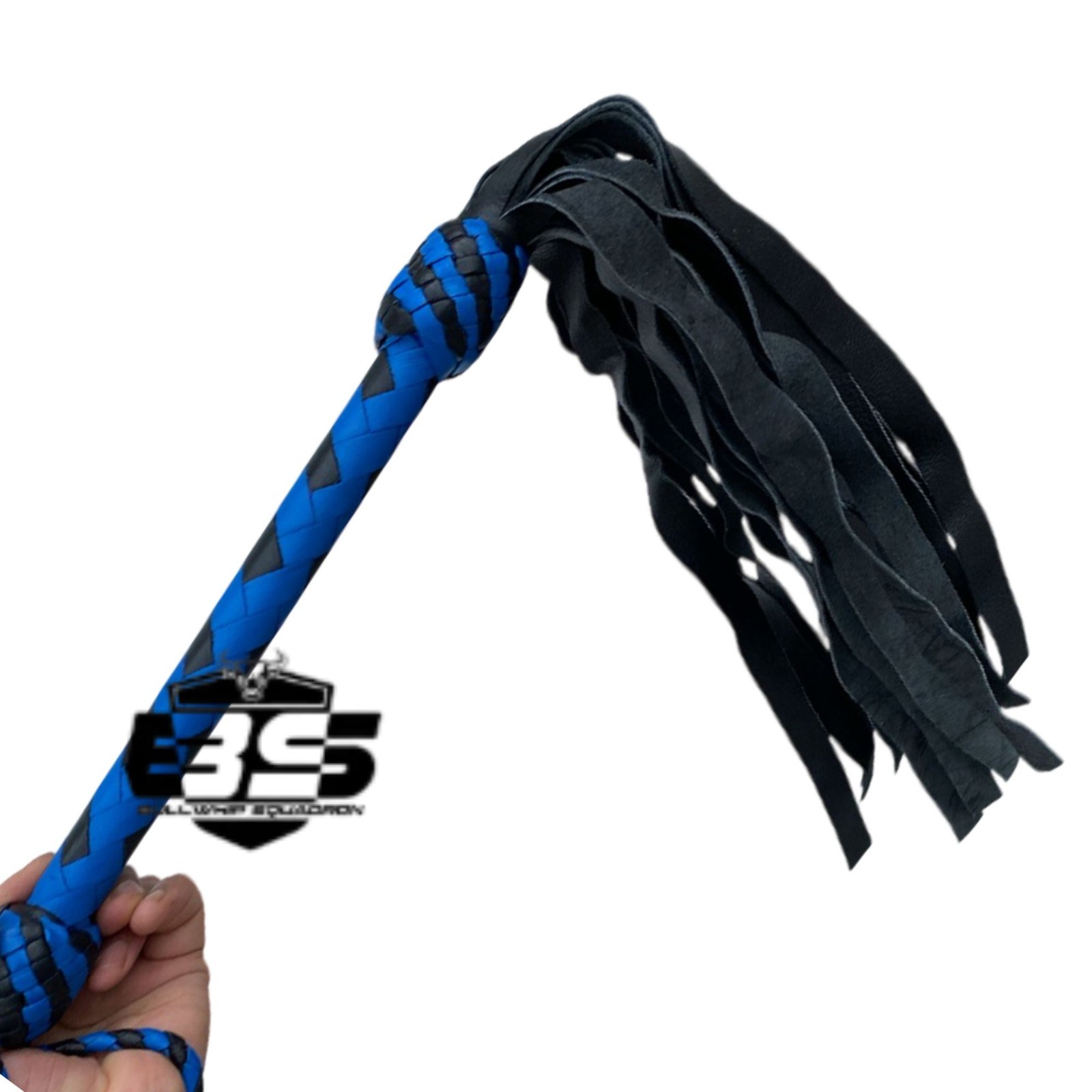 2 Pack Genuine Cowhide Leather Floggers | 25 Tails Heavy-Duty Role Play Whip Set