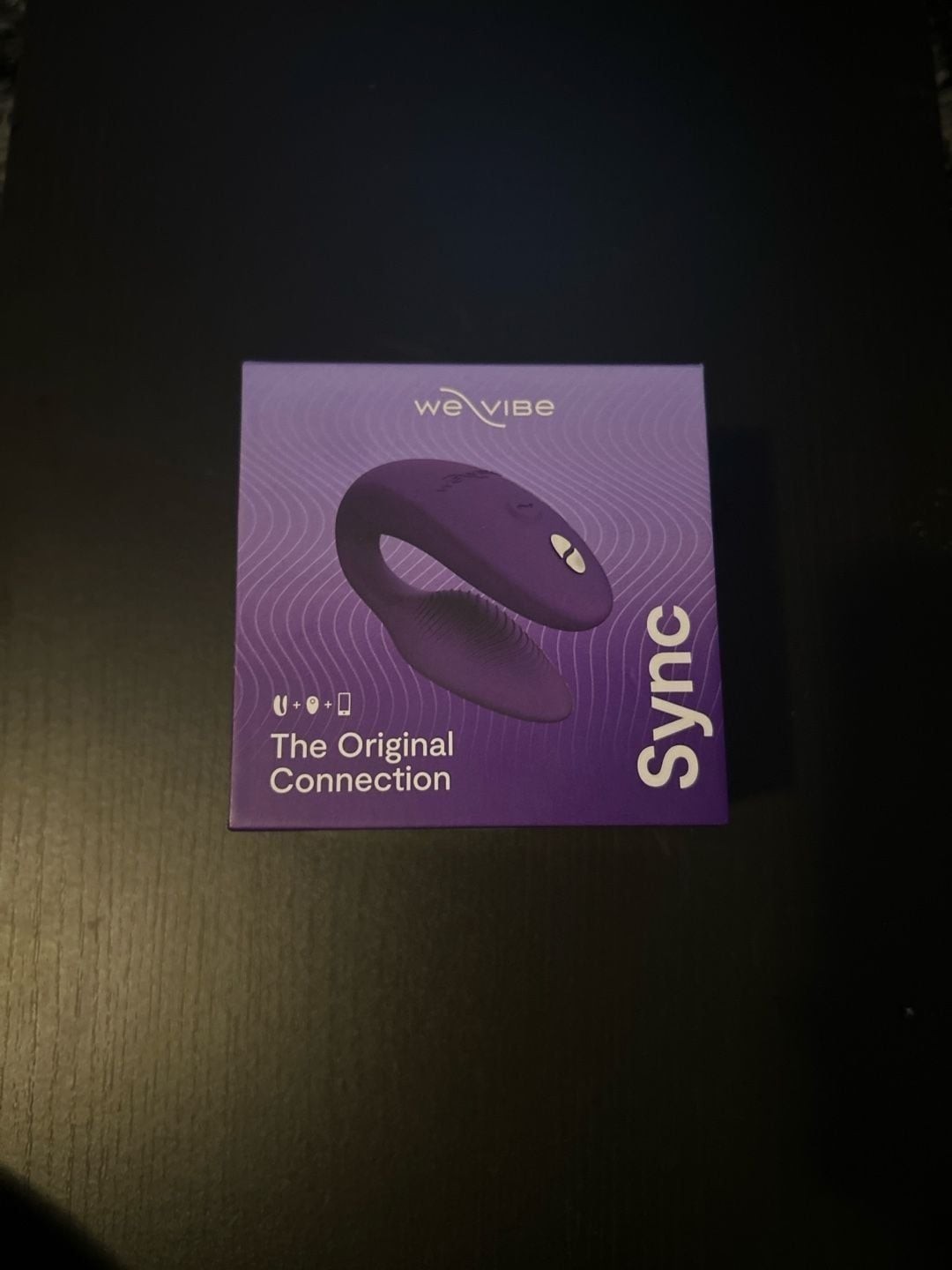 We-Vibe Sync 2nd Generation Rechargeable Silicone Couples Vibrator – Purple