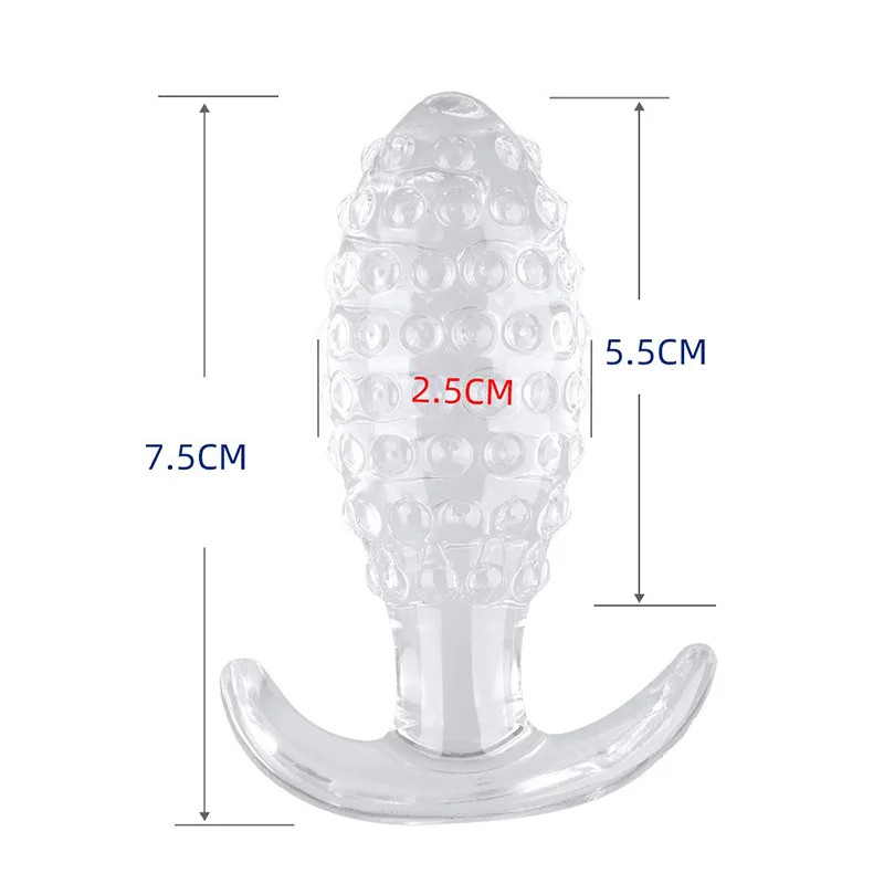 Huge Wearable Silicone Dildo Anal Butt Plug Masturbator Anal Dilator Masturbator