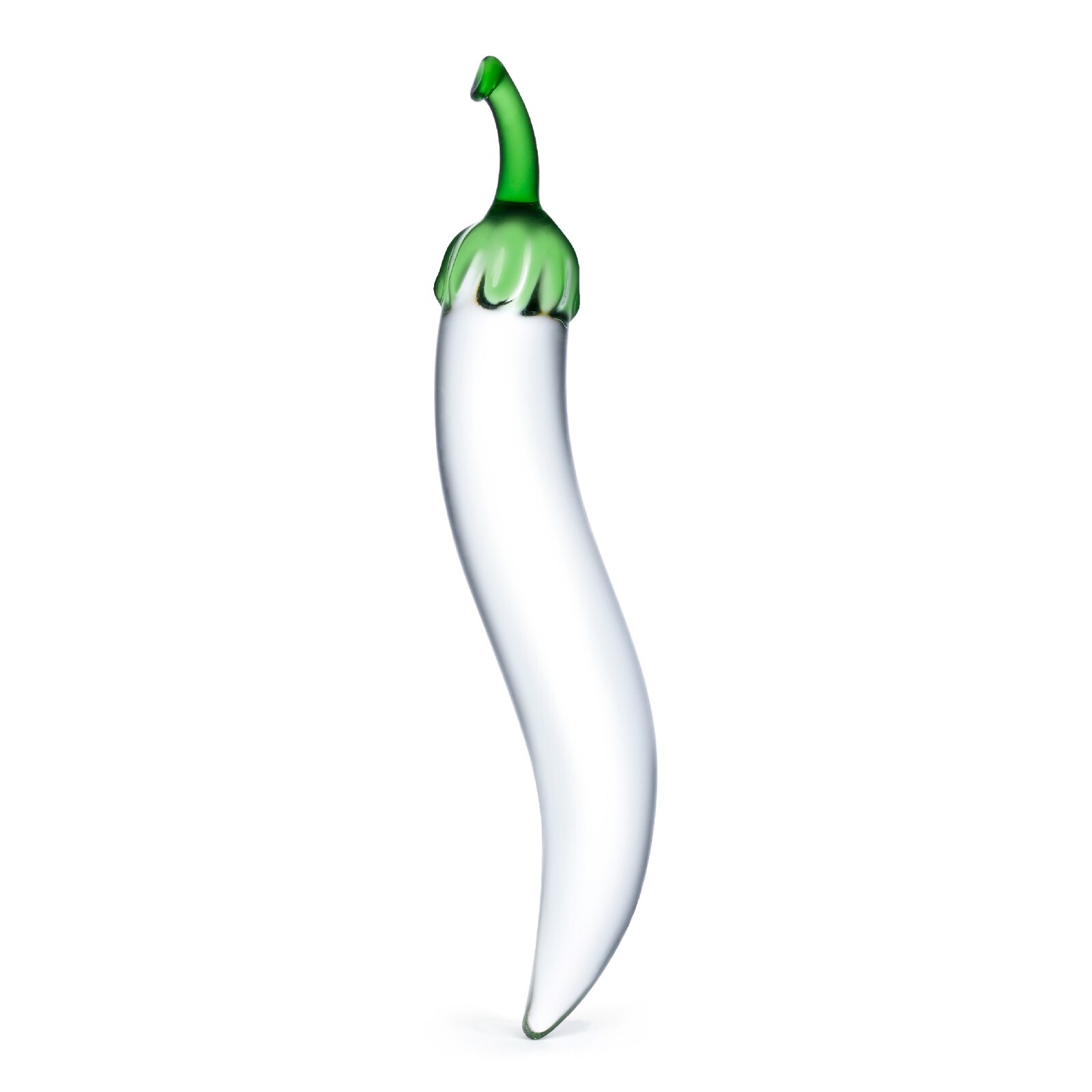 Gläs 8.25″ Glass Naturals Chili Pepper Dildo