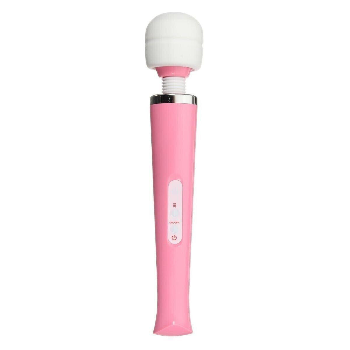 Rechargeable Magic Massage Wand Vibrator 10 Speed Clitoral Stimulator Sex Toy