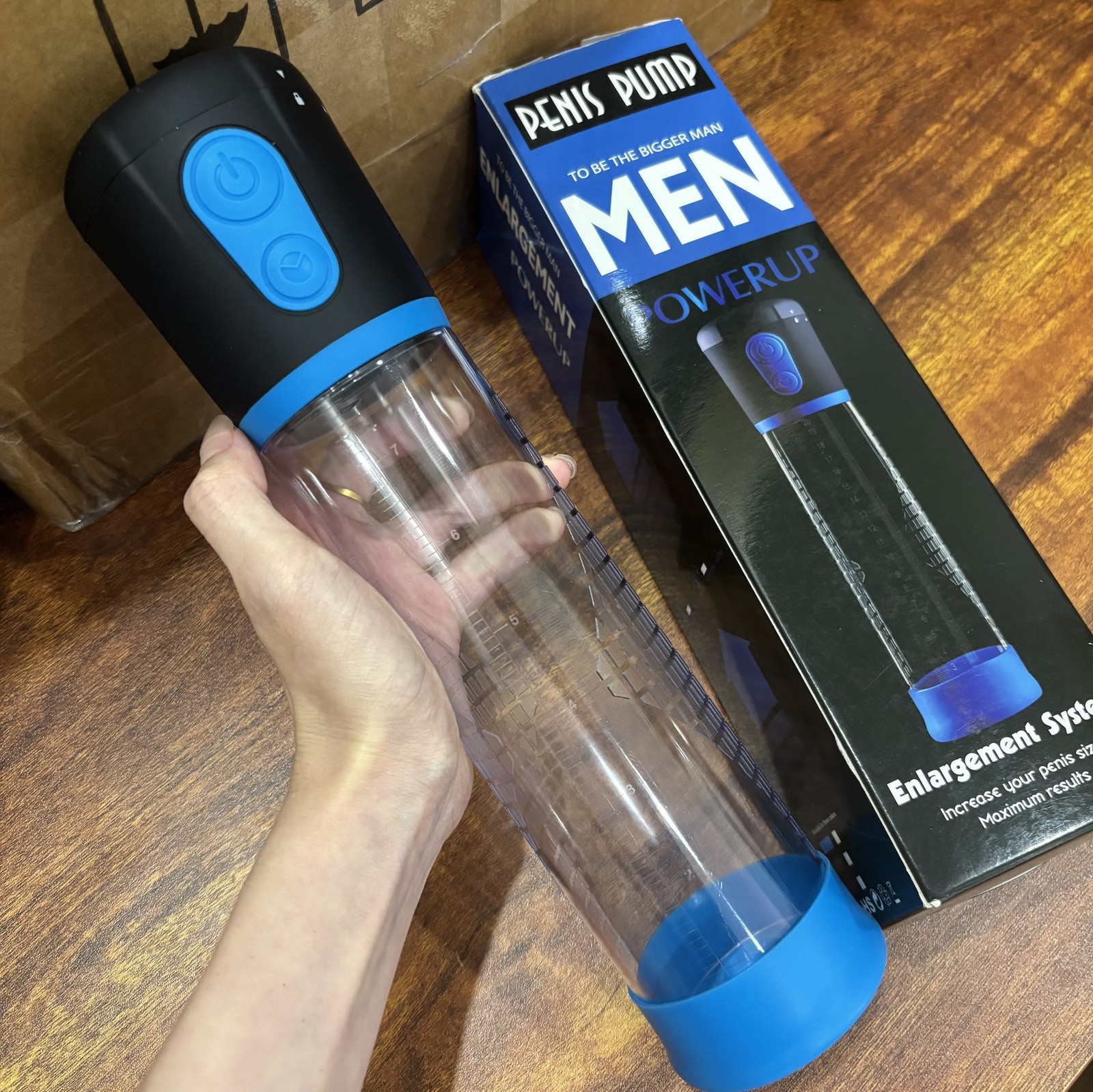 Male Vacuum Electric Penis Pump Enhancement Enlargement Cock Enlarger Power Up