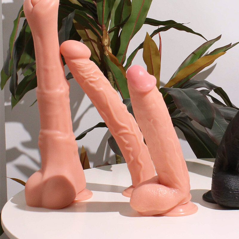 XXL Realistic Big Dildo Thick Penis Dildo Suction Cup G-spot Sex Toy for Women