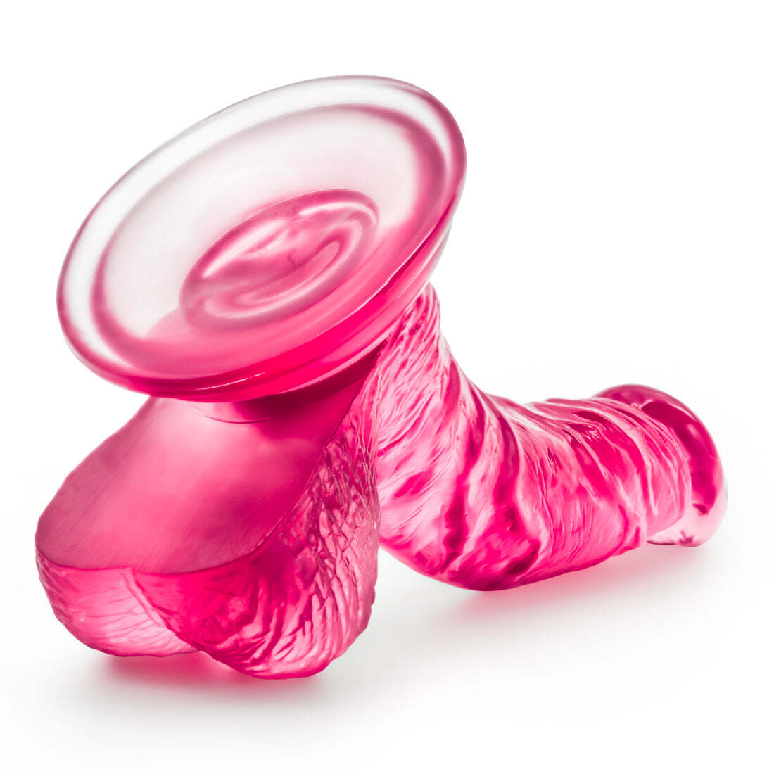 Blush B Yours -6.5” Soft Realistic Feel Stimulating Curved Dildo – Suction Cup