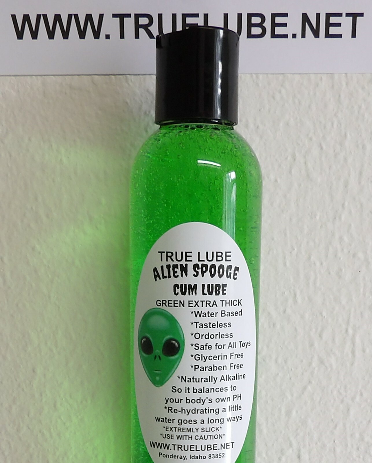 Cum Lube Alien Spooge 16oz., True Lube Water Based Personal Lubricant