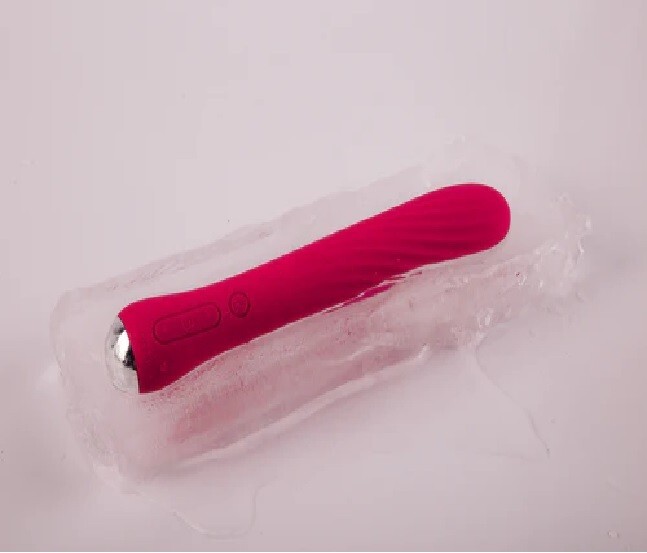 Flexible Rechargeable Warming Vibrator G-Spot Clitoris Stimulator Women Sex Toy