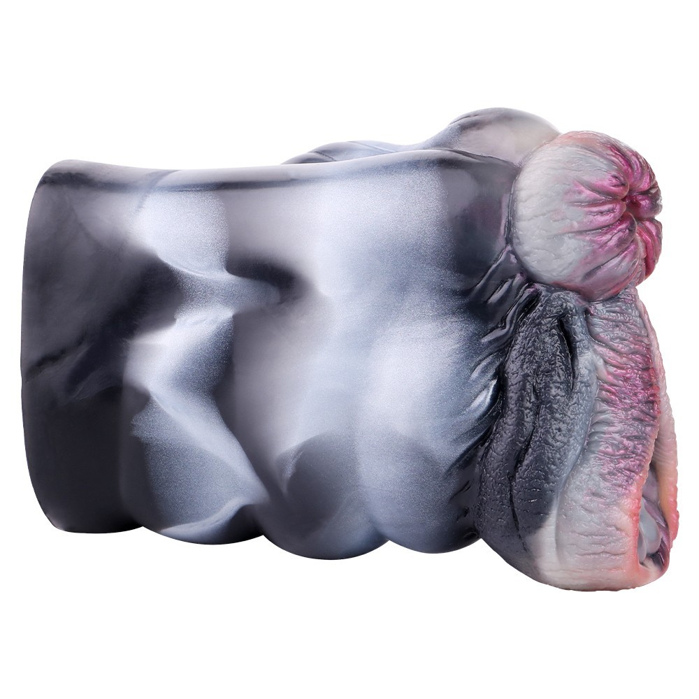 Fantasy Masturbator Cup Dual Channel Sex Toy Male Penis Strokers Fantasy Monster
