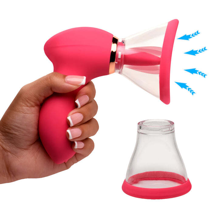 Lickgasm Plump Pleasure Licking And Sucking Rechargeable Silicone Clitoral