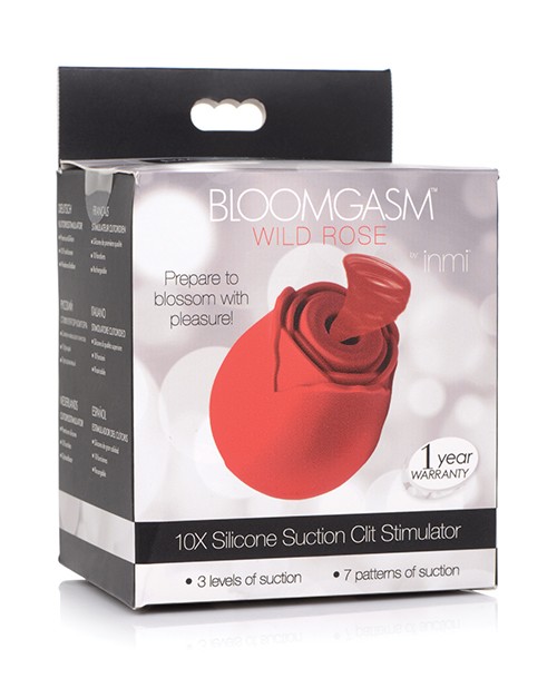 Inmi Bloomgasm Wild Rose 10X Stimulator – Red
