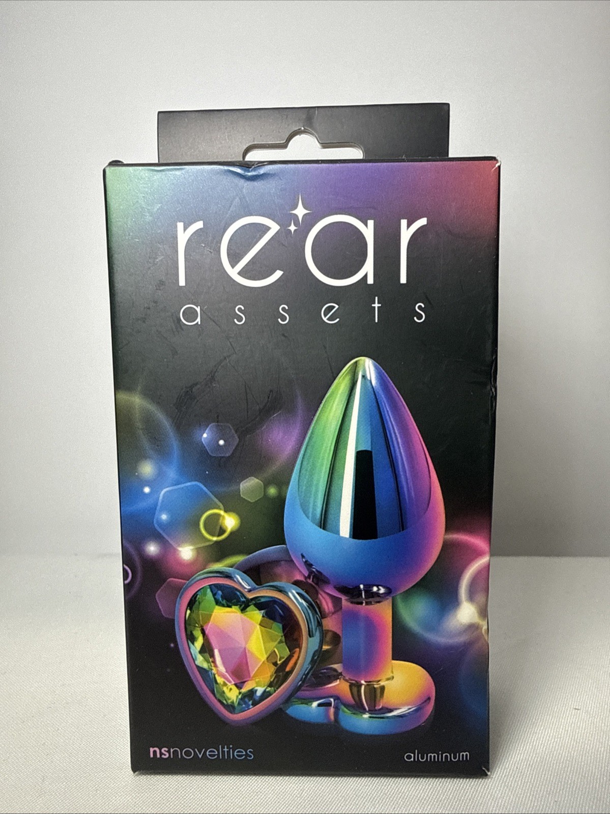Rear Assets – Multicolor Heart – Medium – Rainbow