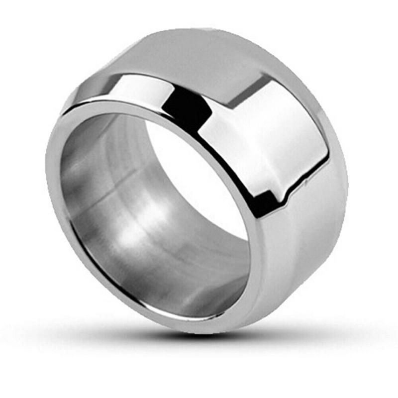 Thicken Glans Ring Steel Cockring Male Penis Head Rings Erection