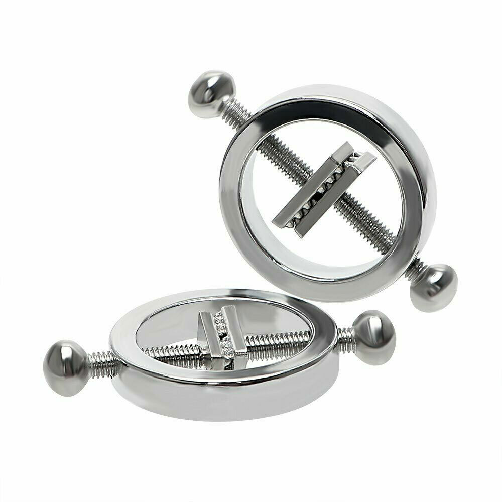 1-Pair Women’s Nipple Clamp Clit Clip Torture Sex Toy Piercing BDSM Play USA