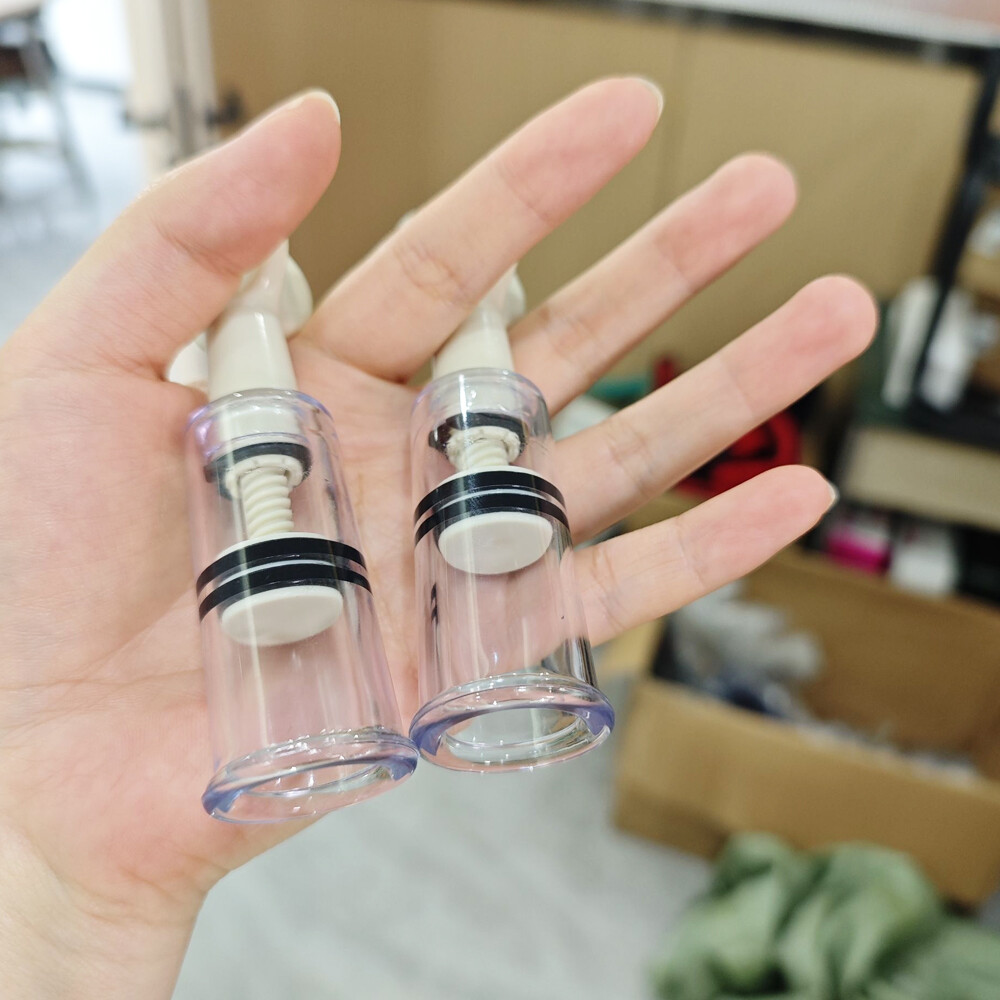 2*Nipple Sucker Breast Clit Stimulate Vacuum Suction Cup Sex Toys Women Men BDSM