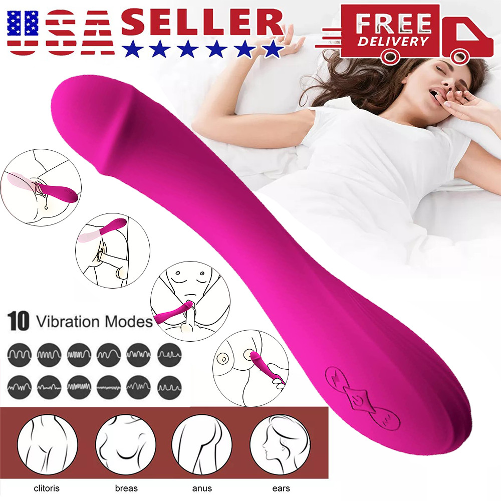 Clit Massager G-Spot Vibrator Dildo Masturbator Sex Toy for Couples Women Adult