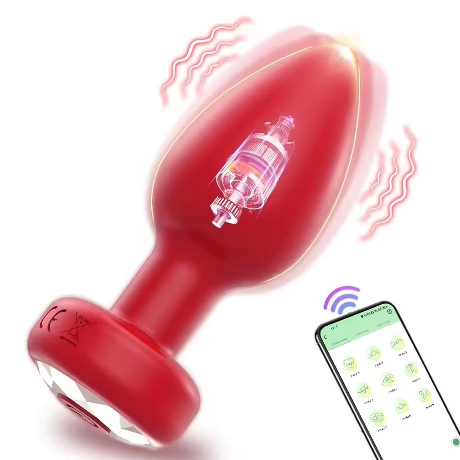 Sex Toys for Women Thrusting Anal Vibrator Prostate Massager Anal Butt Plug