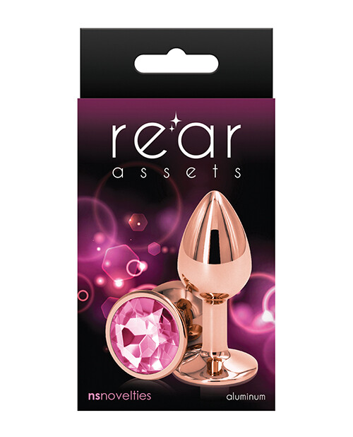 Ns Novelties Rear Assets Rose Gold Pink Small