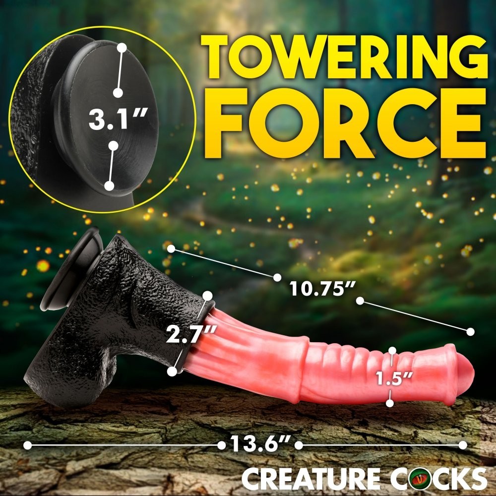 Giant Centaur XL Silicone Dildo Strap-On Suction Cup Creature Cocks Extra Large