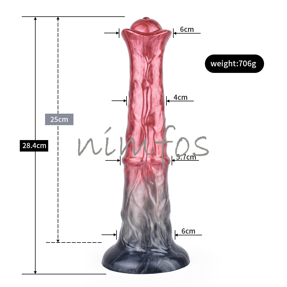 HUGE STRONG Silicone Realistic Dildo Skin Feeling Penis Dick Suction Sex Toy