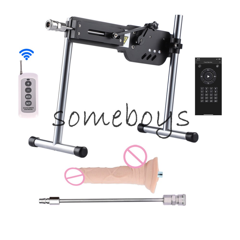 Quite Sex Machine Wireless Mute Masturbation Machine Vac-U-Lock Dildo for Women