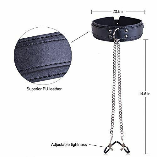 Bra Cage with Nipple Clamps Clips Mouth Gag Neck Collar Choker Bondage Sex Toys
