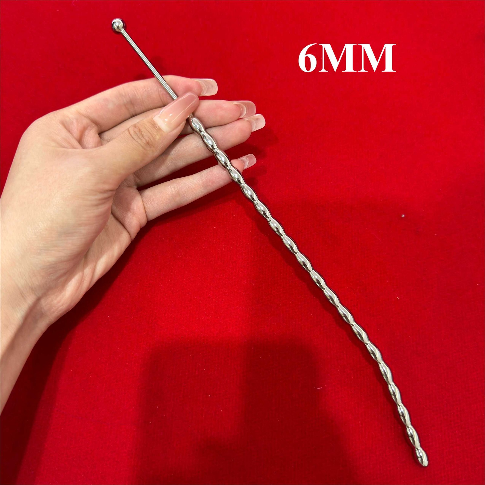 Male Stainless Steel Penis Plug Sounds Sounding Dilator Rod BDSM Toys for Men US