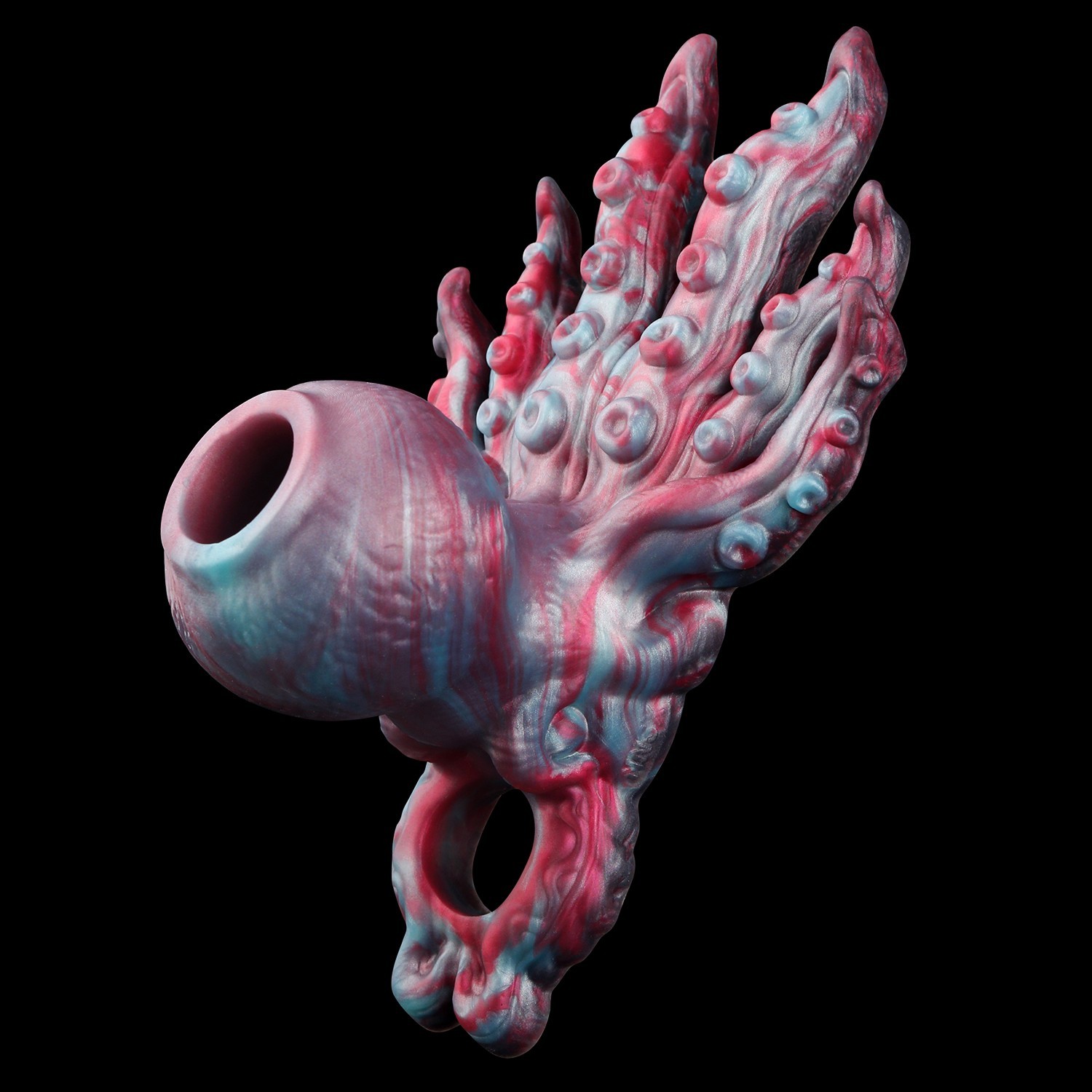 New Tentacle Design Fantasy Texture Massager Sleeve Male Penis Extender Sheath