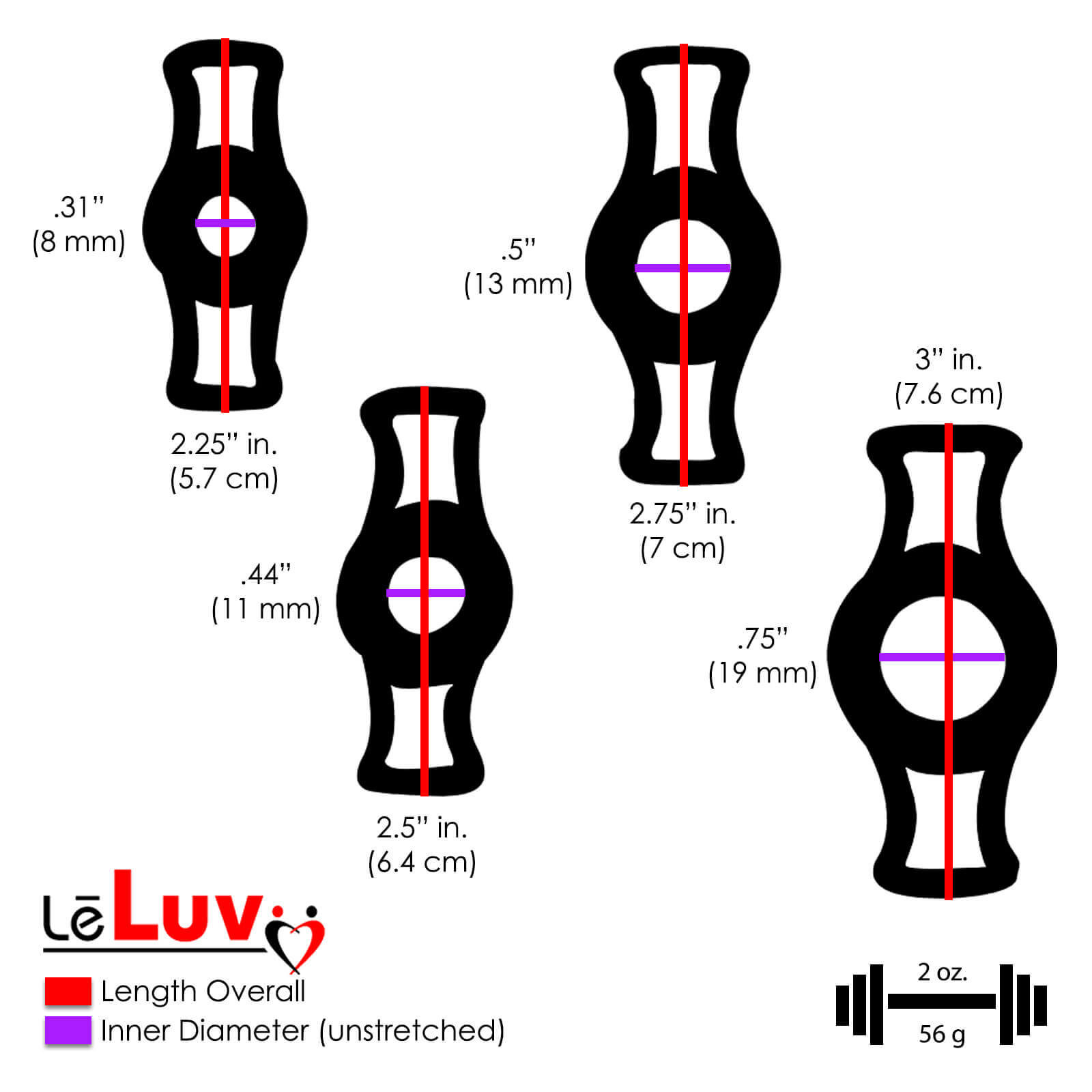 LeLuv Penis Pump EasyOp Zgrip with Black, Septum, C. Rings and Jelly Rings