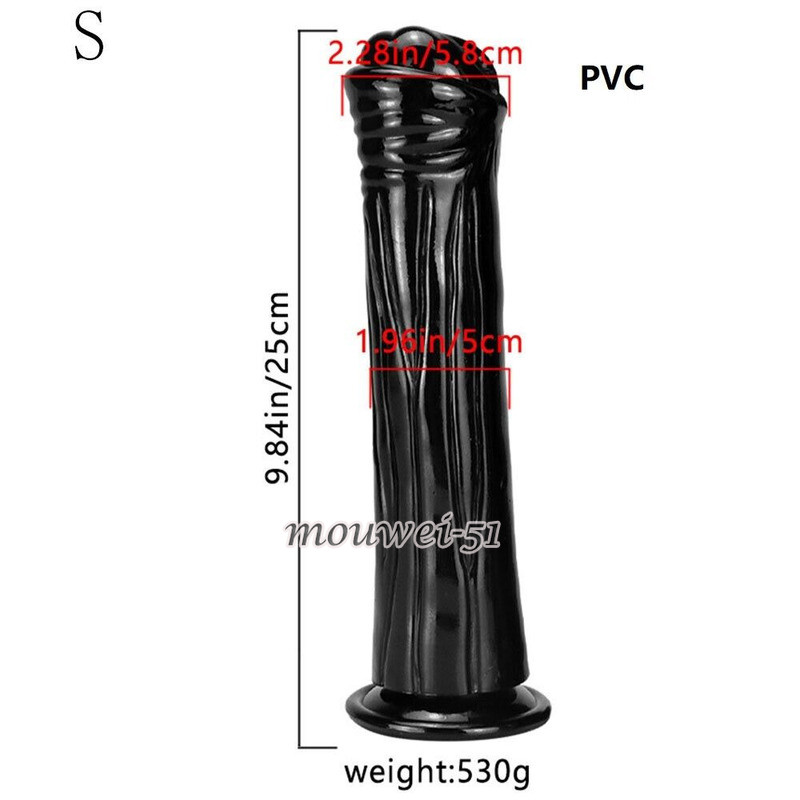 Huge Dildo Sex Toys Masturbators Big Penis Cock Vaginal Anal Dilator No Vibrator