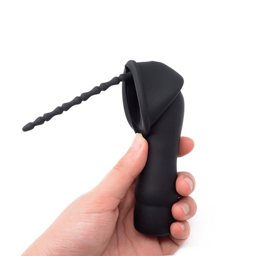 USB Male’ U-rethral Sounds Silicone Penis Plug Dilator Stretching
