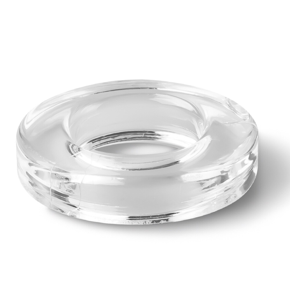 Thick Flat Cock Ring Stay Hard Penis Enhancer Sex Toy for Men