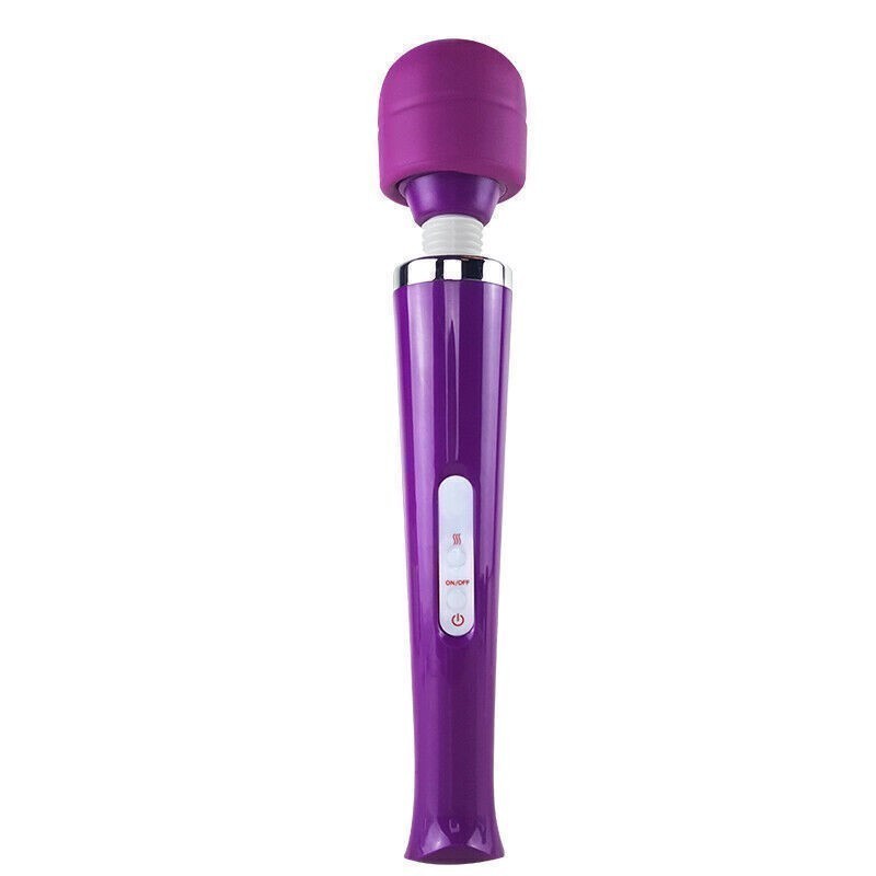 Sex-Big-Head-Magic-Wand-Powerful-AV-Massage-Vibrators-Women-USB-Charging-G-Spot