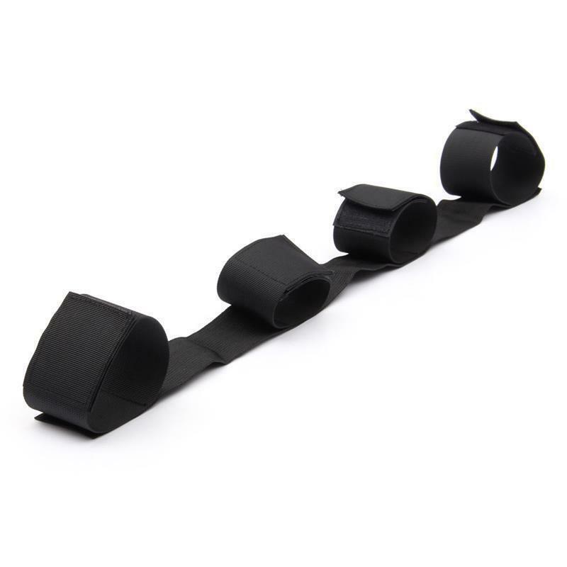 BDSM Bondage Leg Spreader Bar Ankle Wrist Handcuffs Restraint Kit for Couple