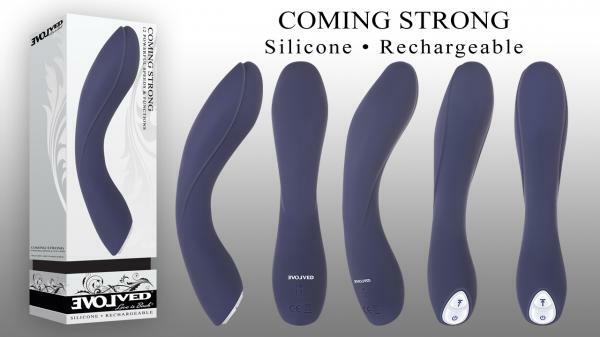 Rechargeable Strong Vibrator Silicone G-Spot Vibe Best Sex Toys For Women